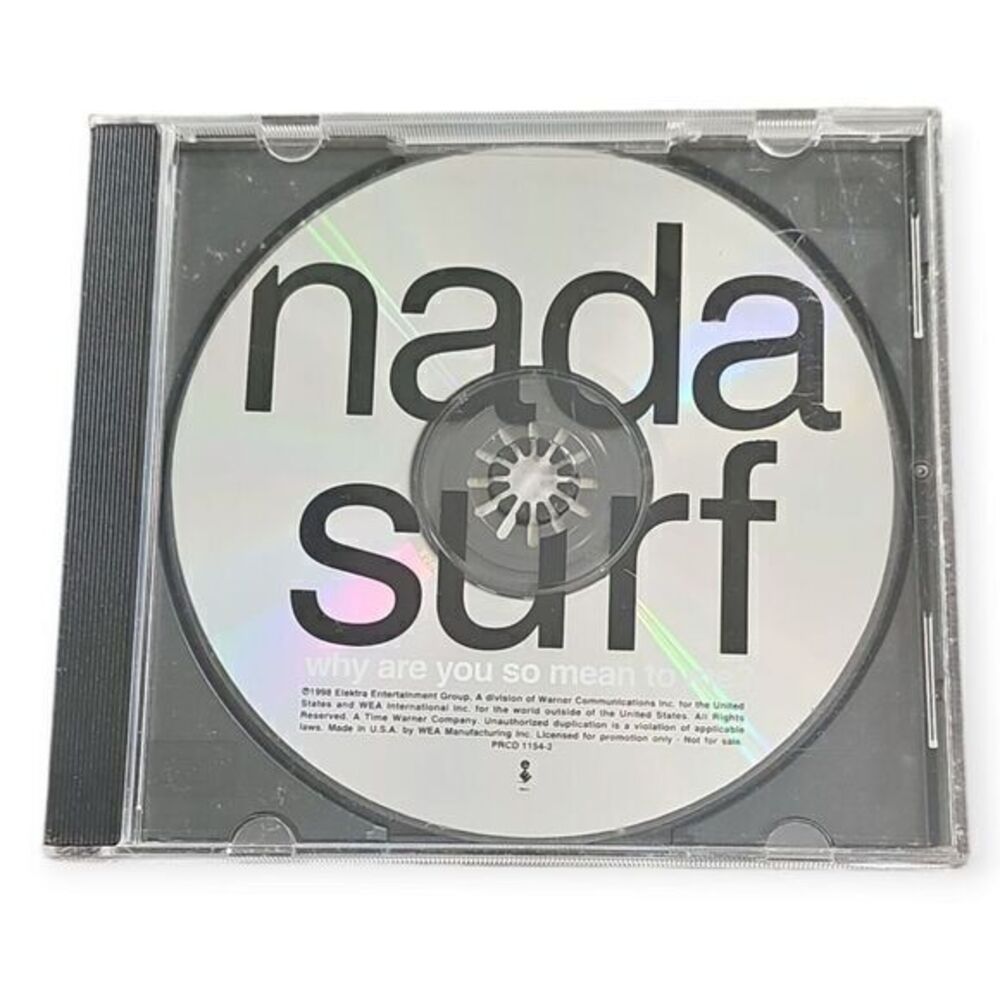 Nada Surf – Why Are You So Mean To Me?‎ [1998 Promotional CD Single]